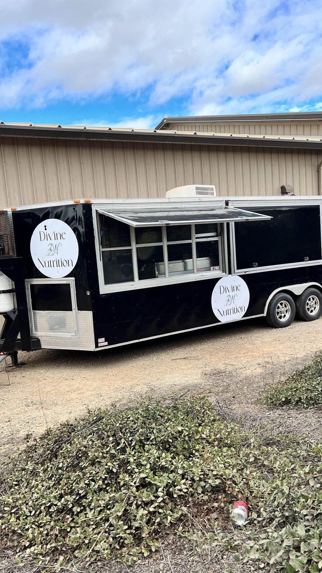 Nutrition Drinks vehicle decal Food Trailer — Orcutt, CA | Customize It