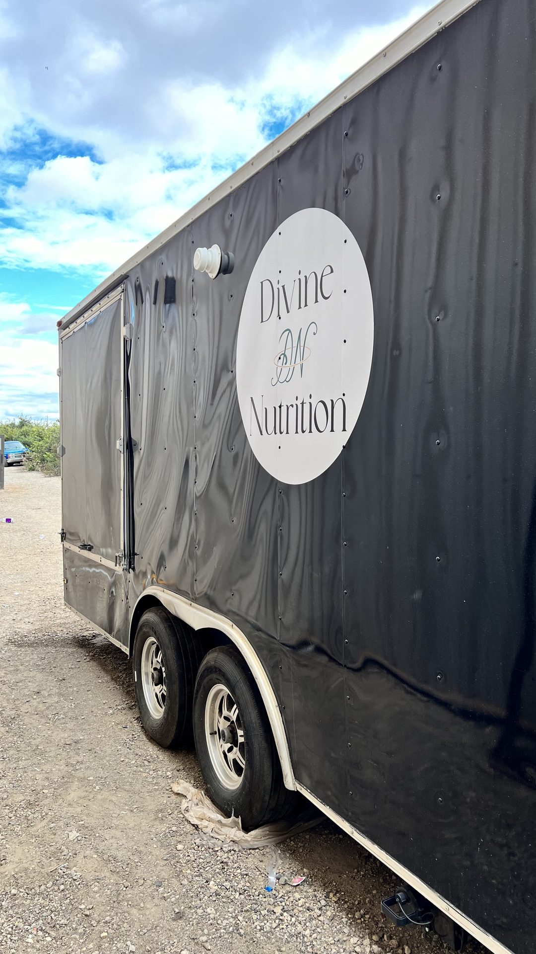 Nutrition Drinks vehicle decal Food Trailer — Orcutt, CA | Customize It