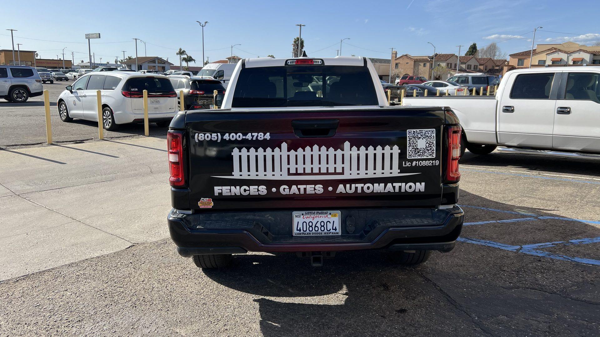 Fencing full commercial wrap Pickup Truck — Nipomo, CA | Customize It